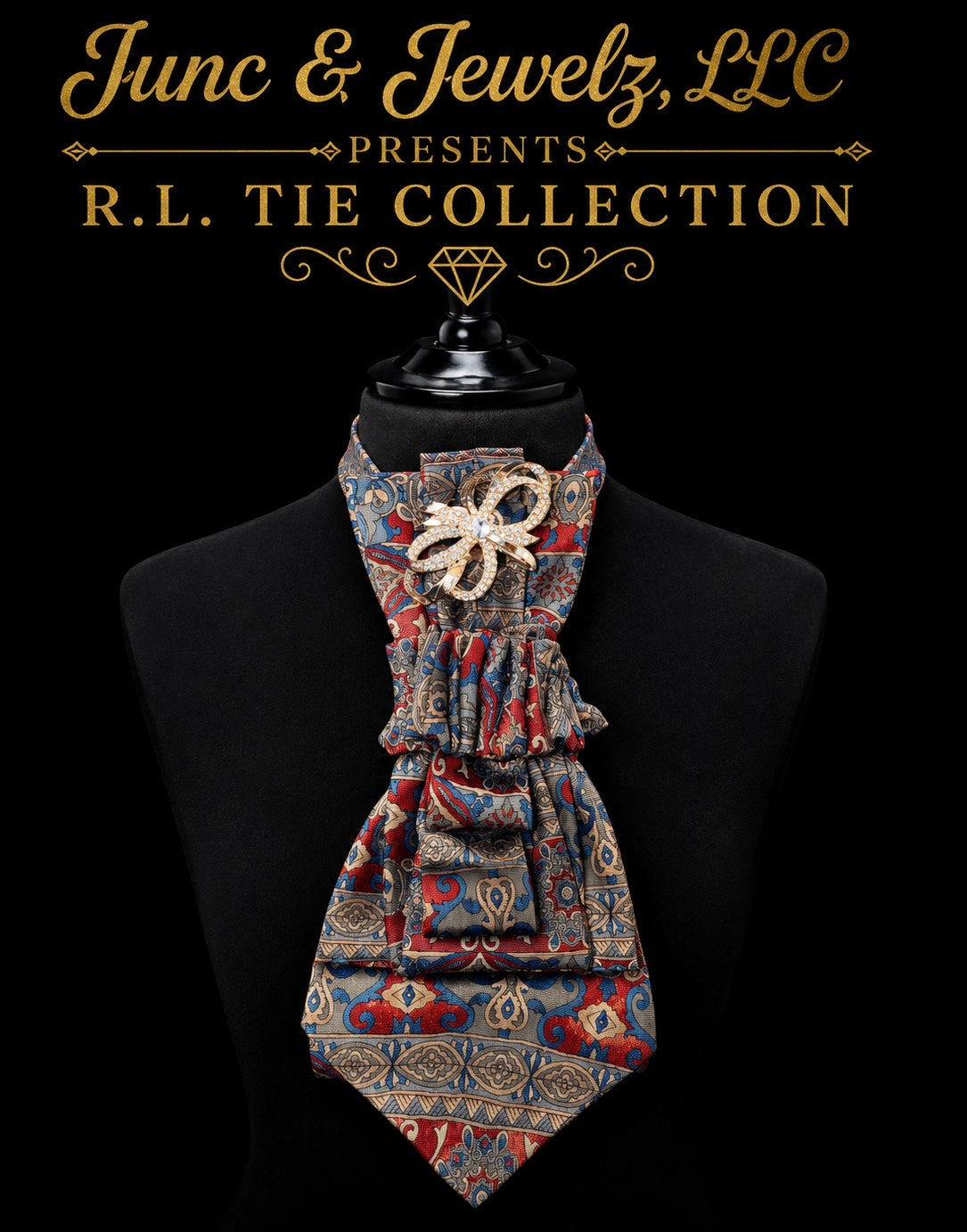 Multi Tie Brooch