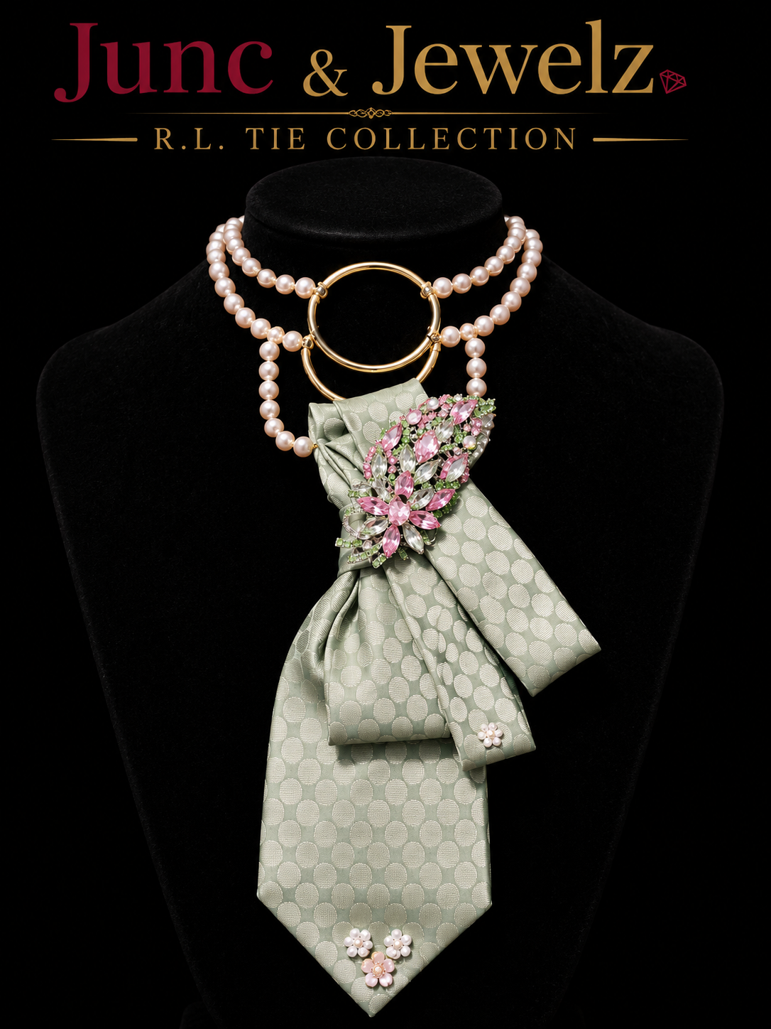 Pink, Green & Pearls