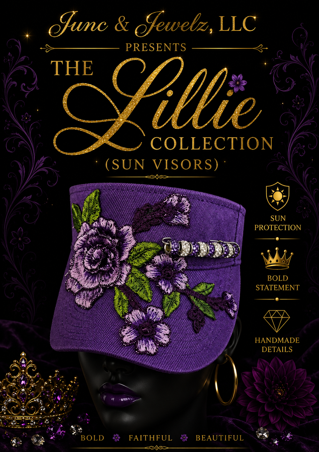 Violet Sun Visor